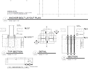 Mechanical drawings sample drawing from East Coast CAD